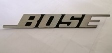 For Replacement BOSE Logo Badge - Brushed Aluminium Big Size 20.3cm 8"