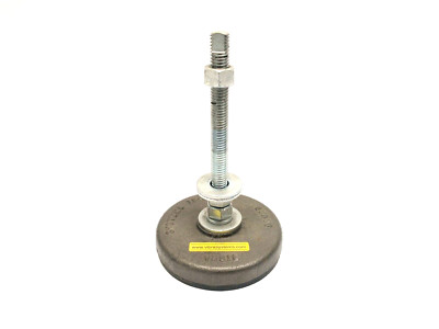 VibraSystems VMT-1000 Antivibration Leveling Mount, 4'' Diameter 1/2-13 UNC x 6''