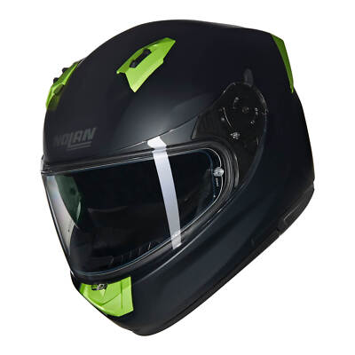 Integralhelm NOLAN N60-6 Classic Nobile 311 schwarz grün Impuls matt