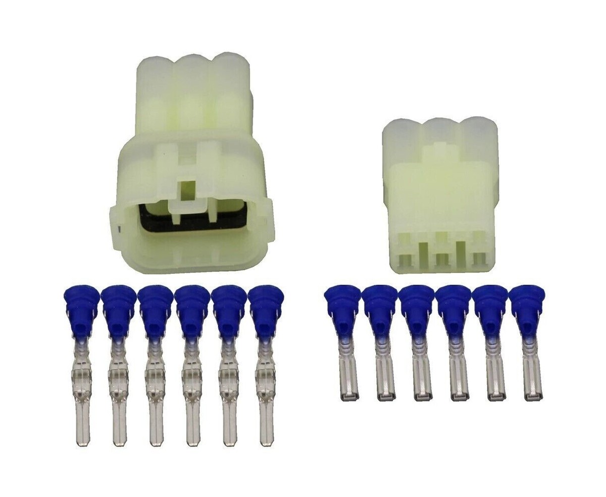 6 Way Sumitomo HM 090 MT Connector Plug Set Male Female for Suzuki 6 Way Sumitomo HM 090 MT Connector Plug Set Male Female for Suzuki