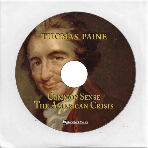Common Sense and the American Crisis - MP3 CD Audiobook in paper sleeve - Picture 2 of 7
