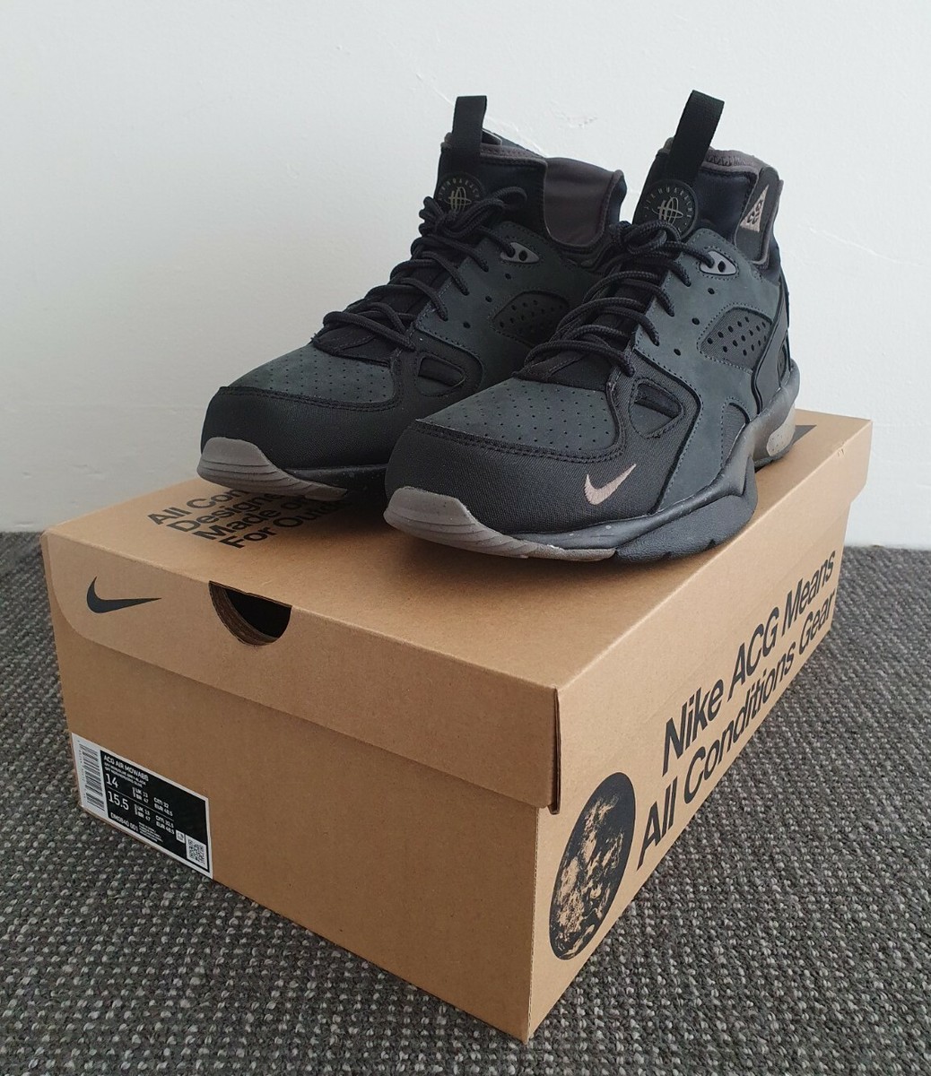 🔶️NIKE ACG AIR HUARACHE MOWABB OG OLIVE GREY 2021 US 14 UK