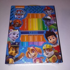 Paw Patrol Set of 12 Board Books Kids Toy Educational Learning Sight New
