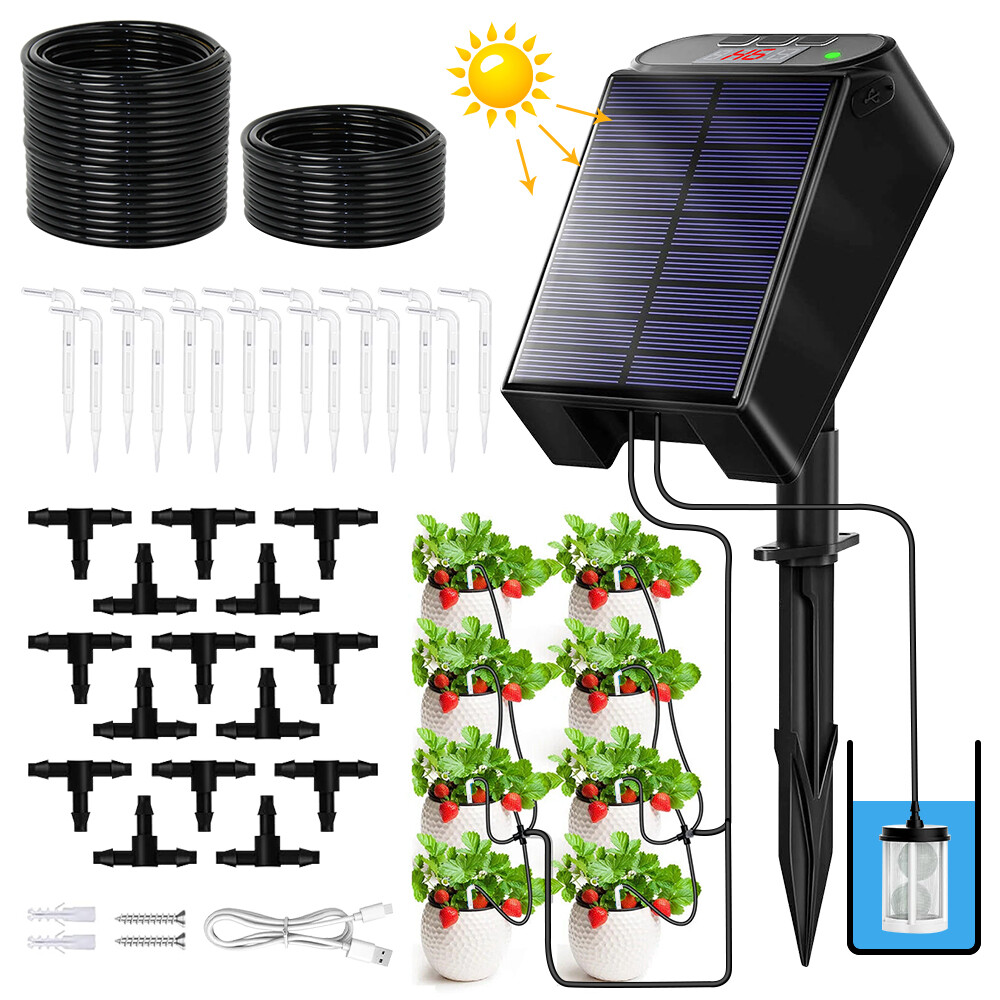 Sistema Solar de Riego por Goteo de Automontaje Riego Automático Kits de Goteros