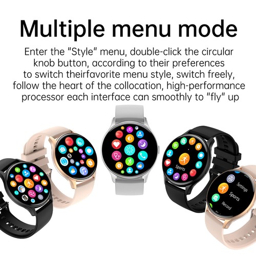 Smart Watch Full Touch Screen Bluetooth Call Fitness Tracker Smartwatch - Picture 3 of 25