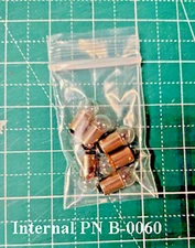 6 NEW #51 Clear 7.5Volt Bulb (AKA 51C, 51-300 or Q-90) For Lionel Repair Parts