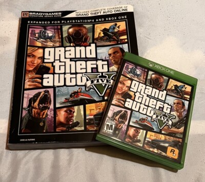 Lot Of Grand Theft Auto GTA V For PS4 XBOX ONE Book Xbox