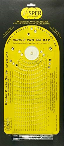 Jasper Jig Router Jasper 200J Model 200 Circle Cutting Jig for Plunge Router | eBay