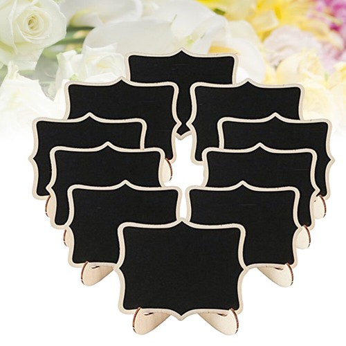 Chalkboard Decorative Rectangle Mini Memo Sign Message Board for Home Decor - Picture 2 of 13