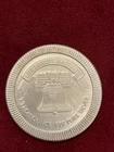 Liberty eagle bell pure silver 999