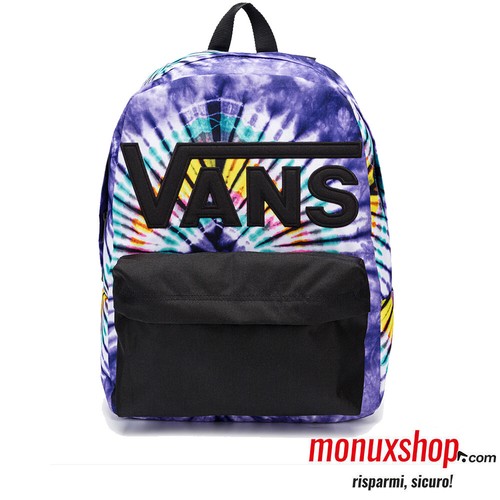 ZAINO VANS OLD SKOOL III B PURPLE TIE NEW AGE ZAINO UNISEX SCUOLA SPORT  LAVORO | eBay