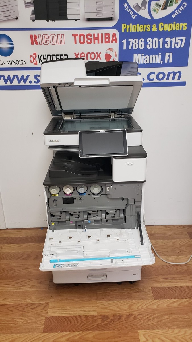 Ricoh MPC 3004ex Copier -Printer - Fax, Dual Scanner, Network