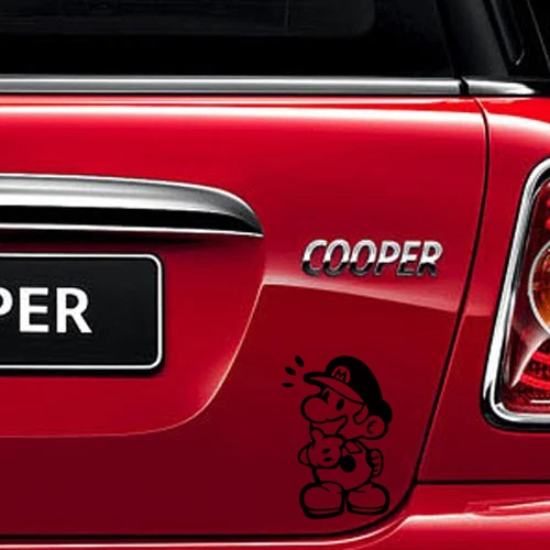 Baby Super Mario For Macbook Laptop Trackpad Car Window Wall Door Decal Sticker - Image 4 of 4