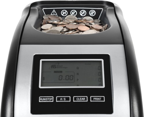 Royal Sovereign 4 Row Electric Coin Counter/Sorter (FS-44N) - Picture 8 of 12