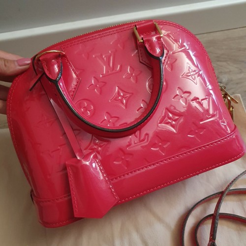 pink patent louis vuitton bag