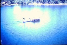 Vtg Wooden Boat 2 Fisherman Colombo Sri Lanka Ektachrome Kodak Slides