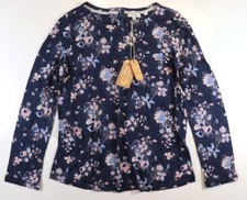 Image of FAT FACE MARY POLKA DOT MEADOW FLORAL LONG SLEEVE BLOUSE TOP 961106 - WOMEN UK12