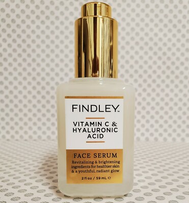 Findley Face Serum with Vitamin C & Hyaluronic Acid 59 mL/2 fl oz