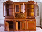 1:12 Scale Miniature Dollhouse Combination Bookcase Study Room Storage