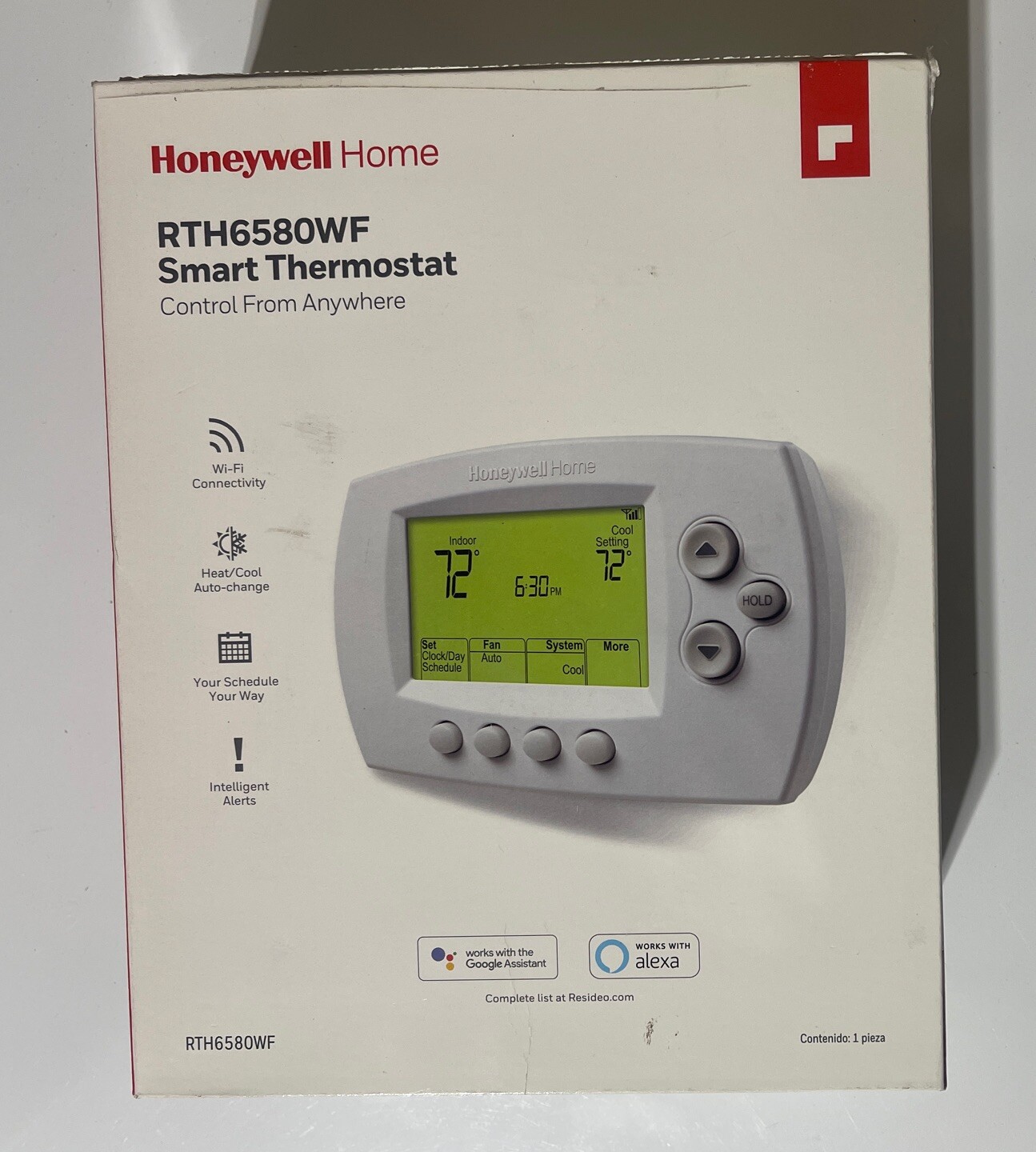 Honeywell WiFi 7Day Programmable Thermostat (RTH6580WF) Ruang Jurnal