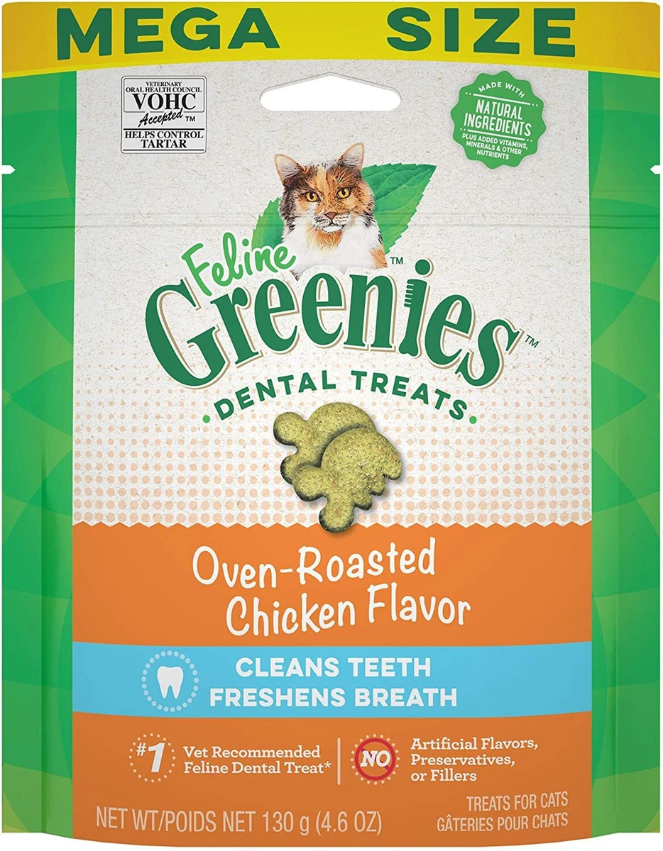 Feline greenies oven roasted clearance chicken