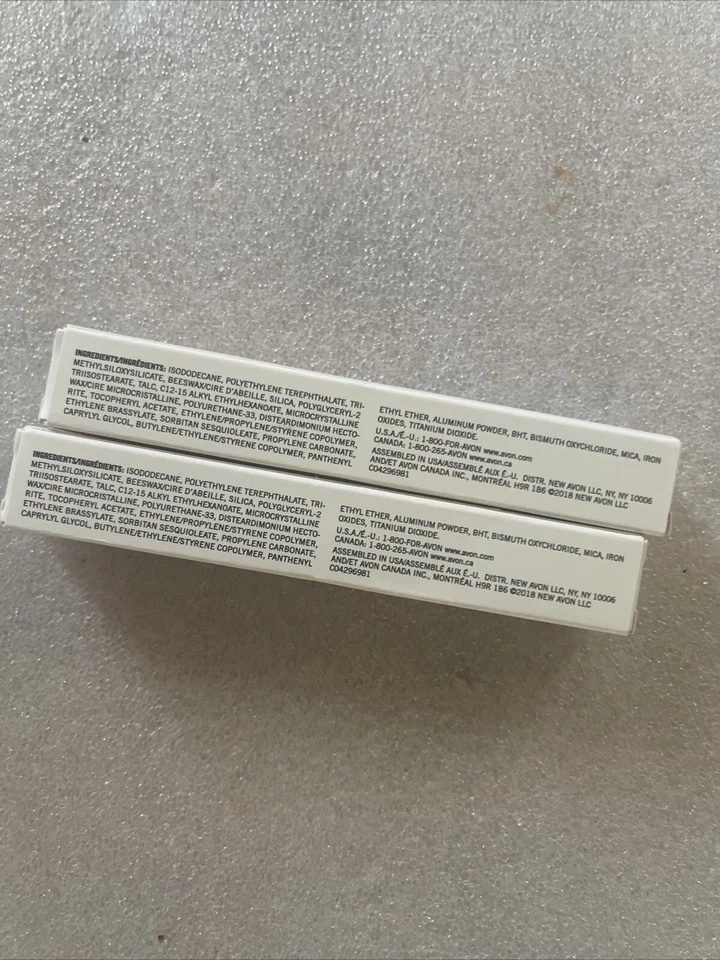 Sombra de ojos líquida Avon Glimmer Melocotón Zafiro: edificable, lote de 2 Foto 4 de 4