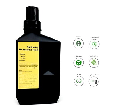 Standard 3D Printer UV Sensitive Resin LCD UV-Curing Photopolymer Resin 1000g