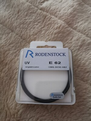 Rodenstock UV Filter  E 62 Coated Unbenutzt