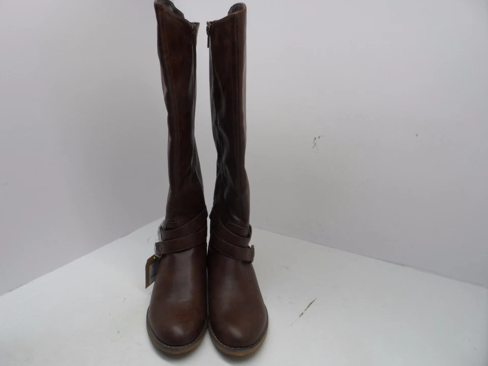 Bota para mujer Denver Hayes Imelda punta redonda marrón talla 6M Foto 2 de 4