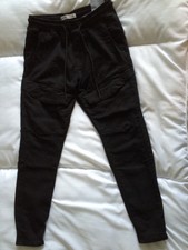 zara soft denim joggers