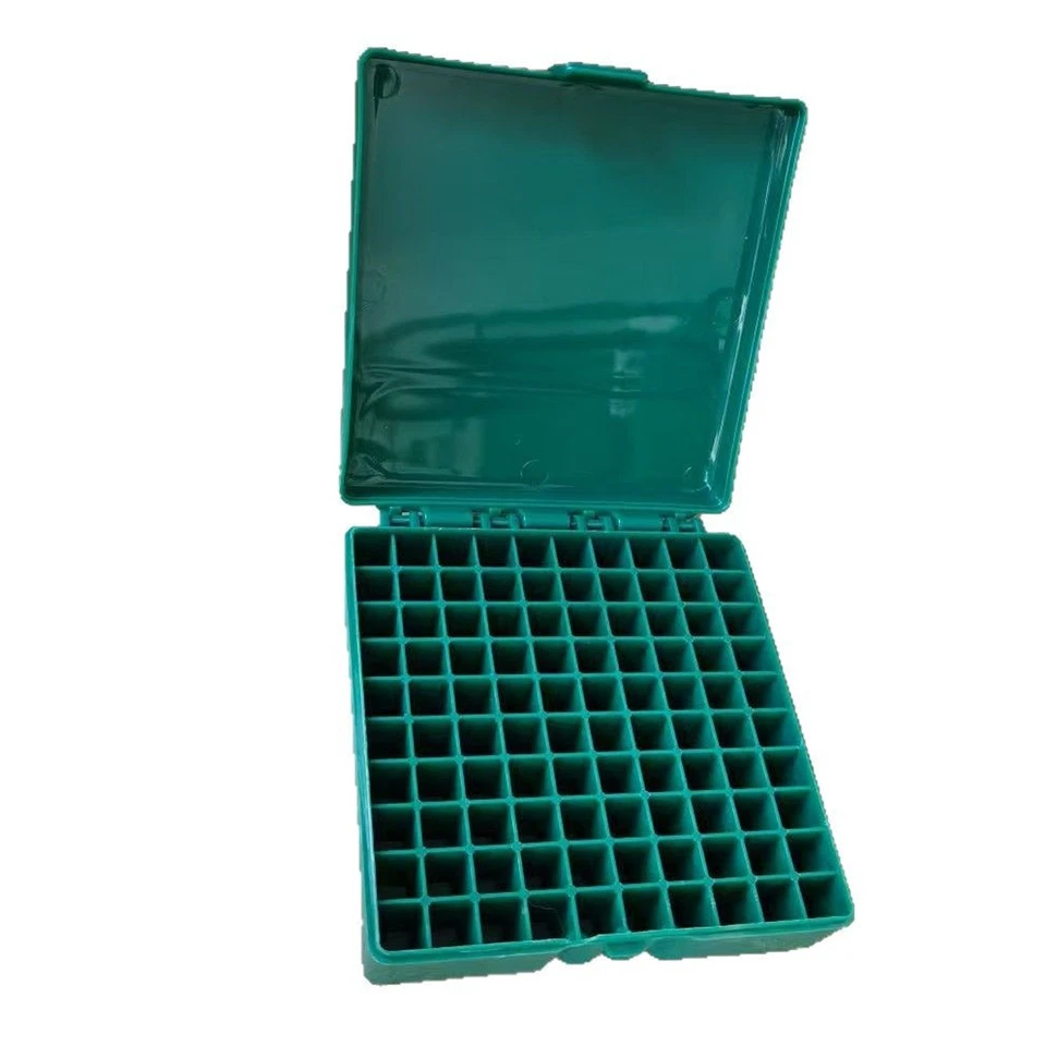 9mm Plastic Ammo Box - 100 Rnd Capacity, Flip-Top Lid for Range/Hunting - Image 3 of 4