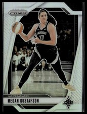 2024 Panini Prizm WNBA #78 Megan Gustafson Silver Prizms