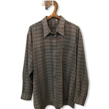 Carlioni Men  s button front custom dress shirt-46