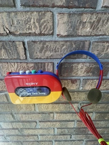 Vintage SONY Walkman MY First Sony Cassette Player WM-3300 Tested Working