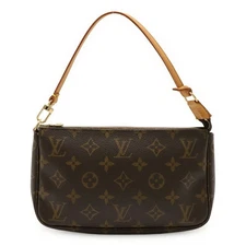 Louis Vuitton Monogram Pochette Accessoire Women Brown One Size 578097