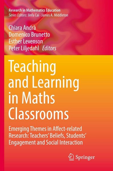 Chiara Andrà (U. A.) | Teaching And Learning in Maths Classrooms | Taschenbuch-image