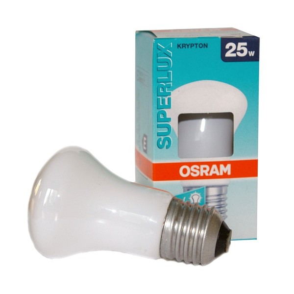 Osram Krypton 25Watt Superlux E SIL Pilzform GlüHbirne Lampe Warmweiß Dimmbar-image