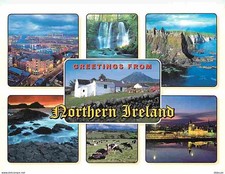 Carte Postale - Irlande du Nord - Multivues - Vaches - Northern Ireland - CPM -