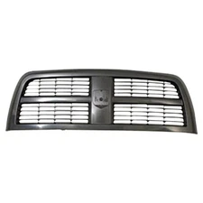 New Premium Fit Black / Unpainted Front Grille 68067722AA