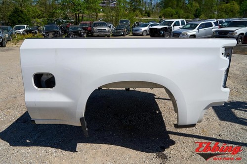 Bare Pickup Bed 6ft 6in Box White Fits 2019-2026 Chevrolet Silverado 1500 711849