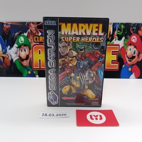 SEGA SATURN - MARVEL SUPER HEROES (occasion - complet)