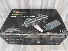 CUV-118 Clarifier for Pond and Aquarium, 18-watt UVC Clarifying Device Open Box