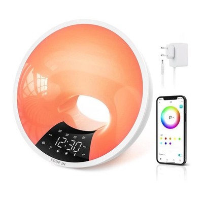 EDUP IN Lichtwecker Wake Up Light Smart Wecker Simuliert Sonnenaufgang