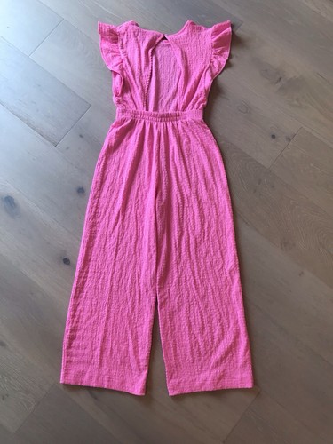 Zara Girls Jumper Jumpsuit Pink Size 13-14 Girls. Stretch Fabric - Picture 6 of 11
