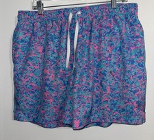 Chubbies Pink  Blue Swim Trunks Shorts 5.5'' Inseam Size XXL