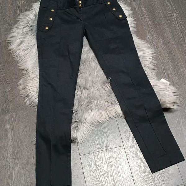 Women Dolce & Gabbana Trousers Black 38 / M / 46 #3CCG