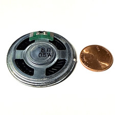 one mini speaker 8 ohm 0.5W Magnet Speaker OD 40 mm