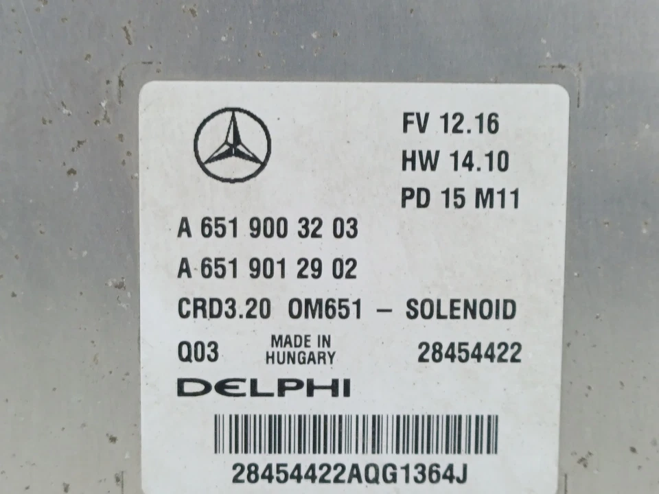 A6519003203 CENTRALINA MOTORE / 181351 PER MERCEDES-BENZ SPRINTER 3-T FURGONETA - Immagine 3 di 4