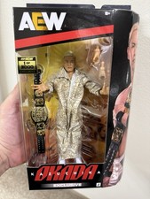 Kazuchika Okada Unrivaled ShopAEW Exclusive 1/3000 Jazwares Figure AEW NJPW