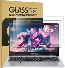 2-Pack Tempered Glass Screen Protector for HP Laptop 15.6, Dell Inspiron 15, Ace